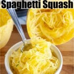 Spaghetti squash pin for pinterest