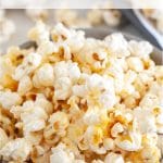 Bowl of popcorn.