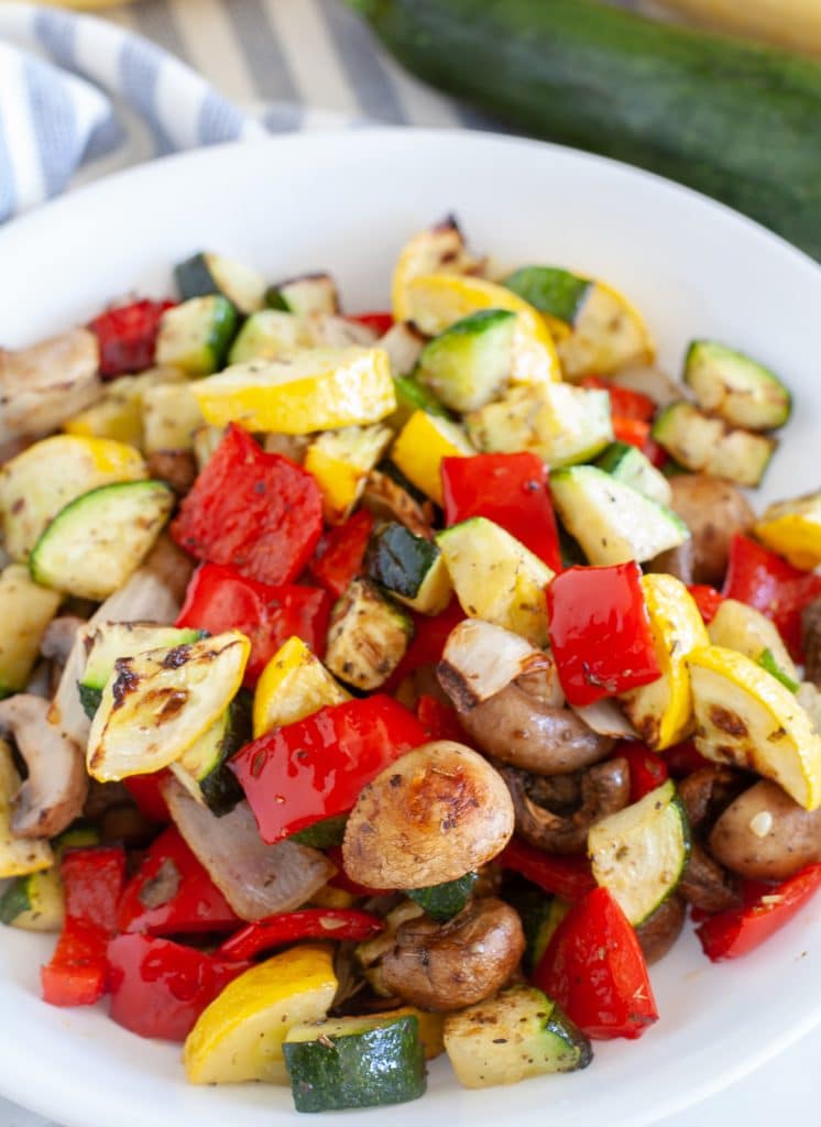 Vegetables in a bowl