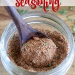 Seasoning in a jar pin for pinterst