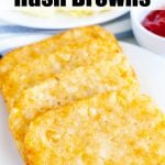hash browns on plate pin