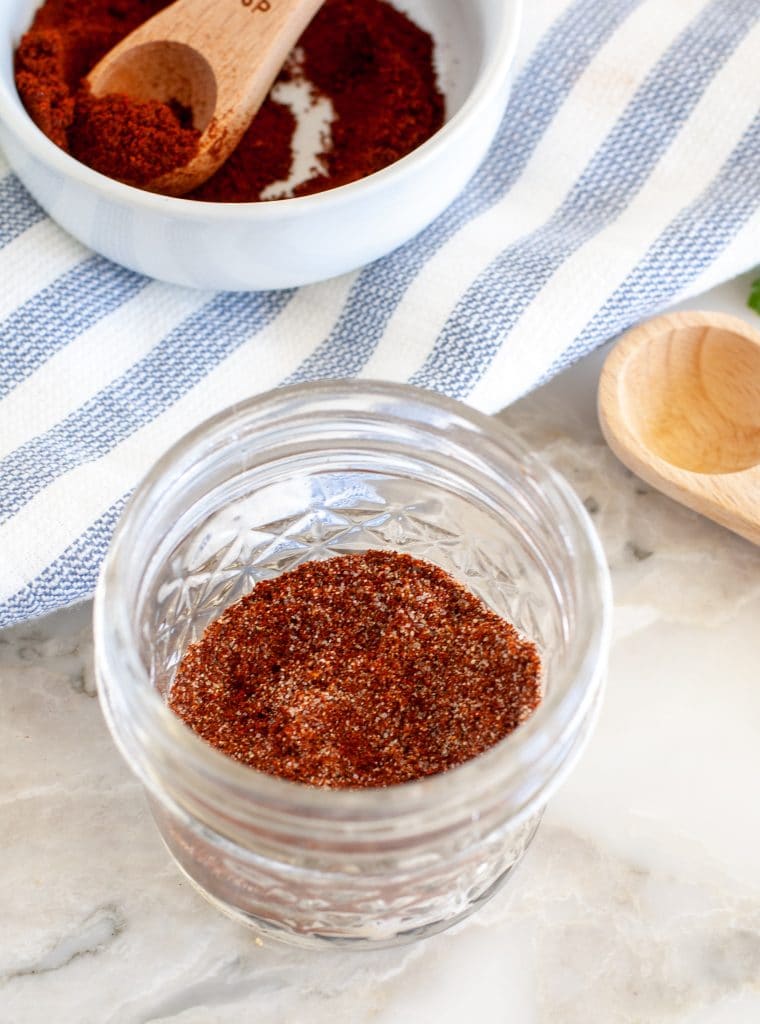 Spices in a jar