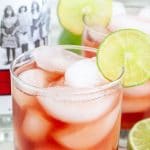 Vodka cocktail in a glass