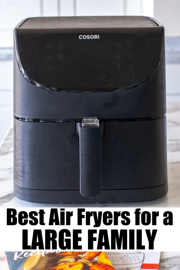 Air fryer on table