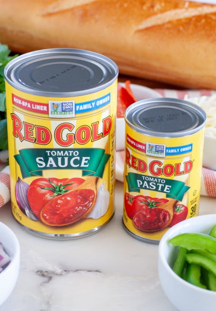 Red Gold Tomato Cans