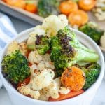 Mixed vegetables in a bowl.