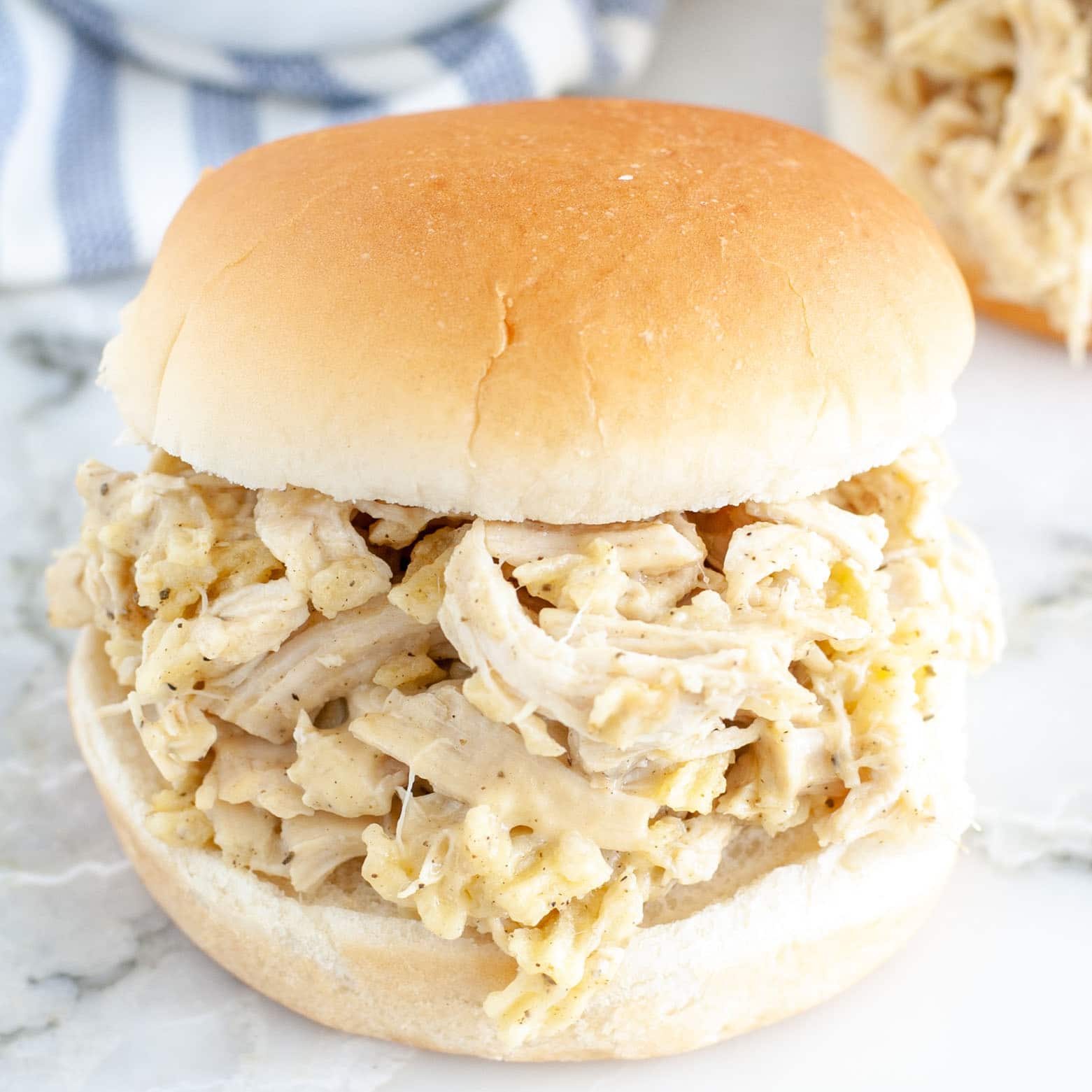 Shredded Chicken Sandwich