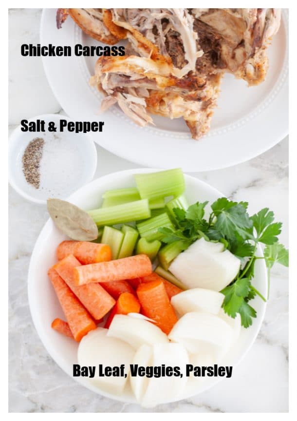 How To Make Rotisserie Chicken Stock (Stove, Instant Pot or Slow Cooker