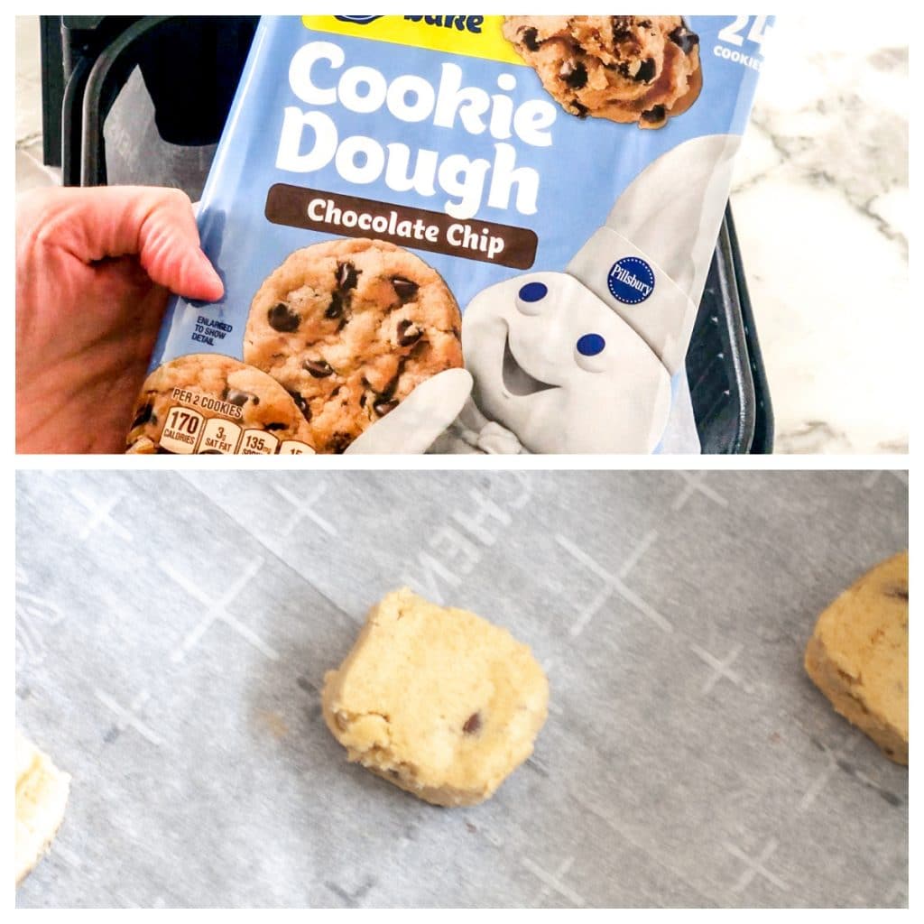 Pillsbury cookie dough.