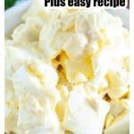 Bowl of egg salad.