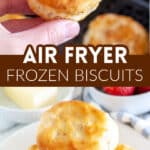 Biscuits on a plate.