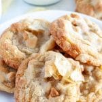 Plate of cookies.