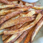 Seasoned fries.