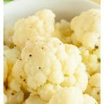 Bowl of cauliflower.