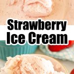 Ice cream in a bowl.