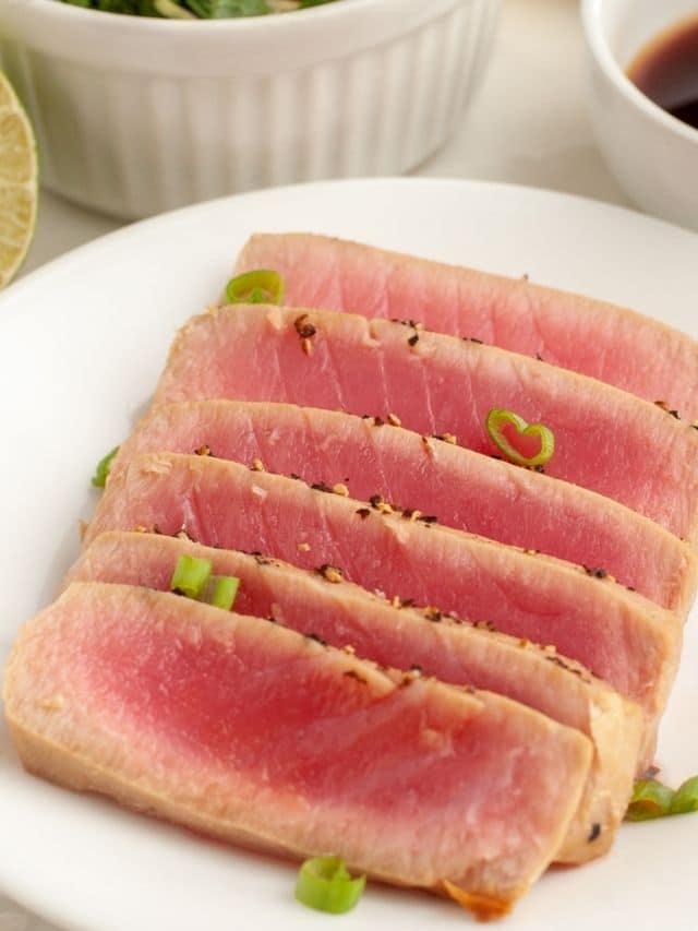 Easy Air Fryer Tuna Steak Food Lovin Family