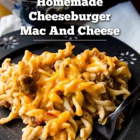 Cheeseburger mac and cheese.