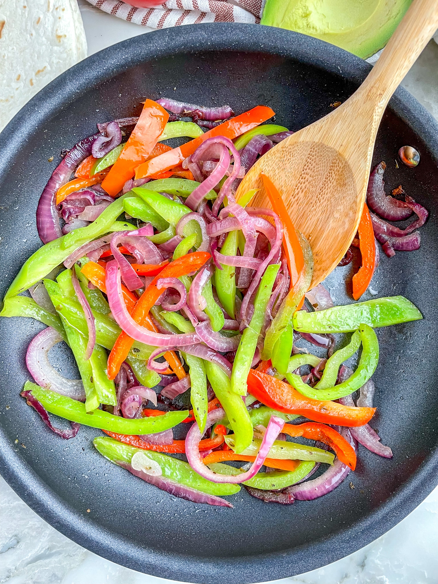 Easy Fajita Veggies Chipotle Copycat Food Lovin Family