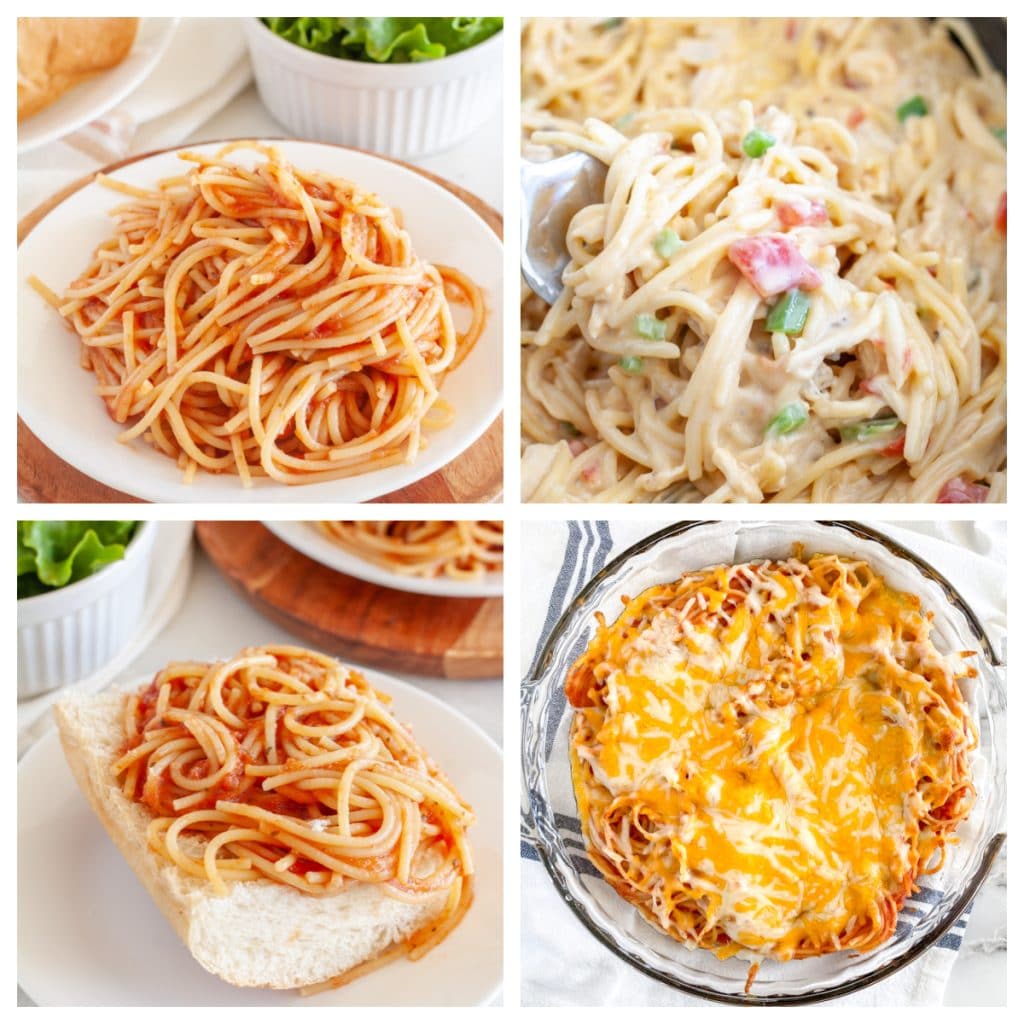 12 RECIPES TO MAKE WITH A BOX OF SPAGHETTI <