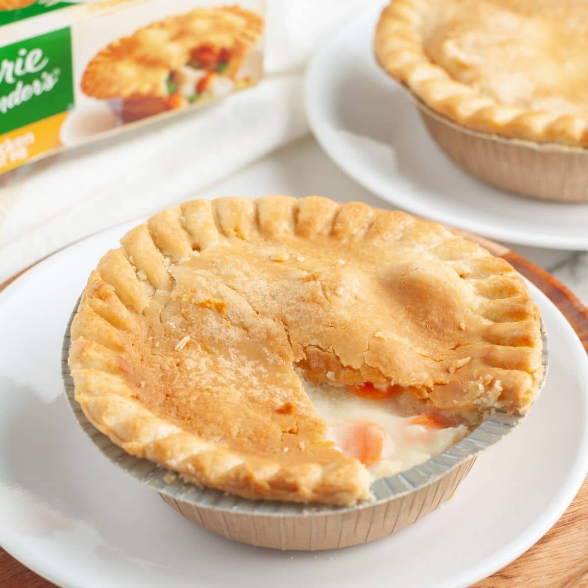 Frozen Chicken Pot Pie In The Air fryer – Melanie Cooks