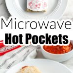 Hot pocket on a plate.