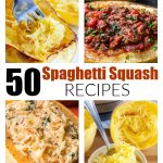 Stuffed spaghetti squash.