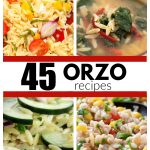Zucchini orzo, vegetable orzo, orzo soup.