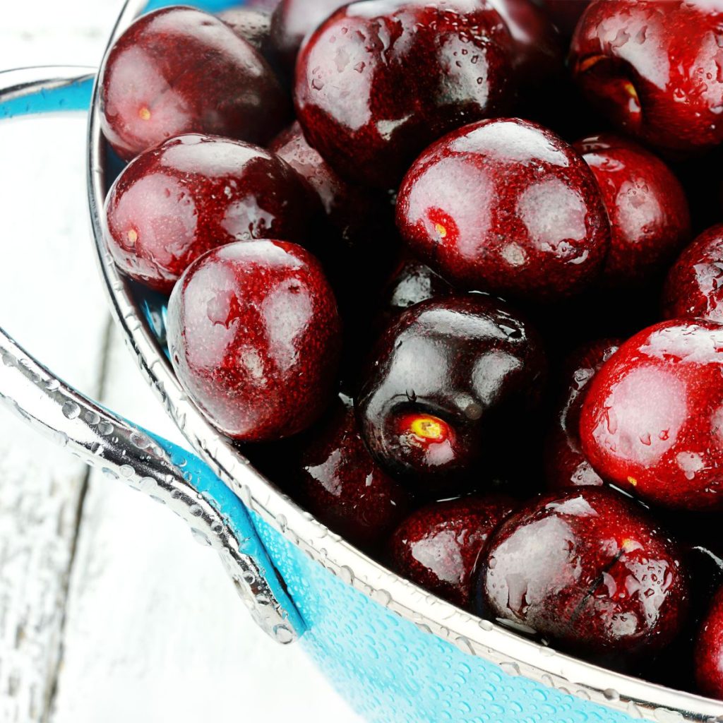 Bowl of cherries.