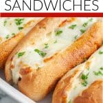 Three meatball subs.
