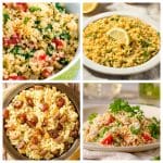 Couscous salad, lemon couscous, and breakfast couscous.