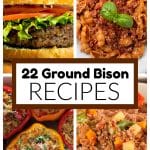 Burger, stuffed shells, gnocchi, and picadillo.