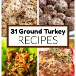 Casserole, meatballs, lettuce wrap, stuffed pepper.