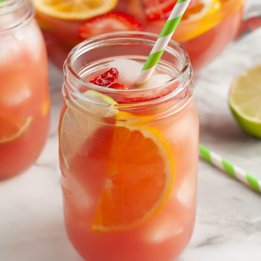 Fruit Punch Recipe With Orange Juice and Lemonade