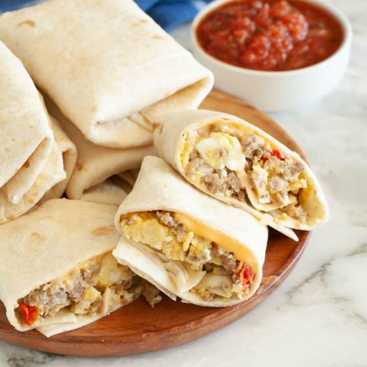 Copycat McDonald's Sausage Burrito Food Lovin Family