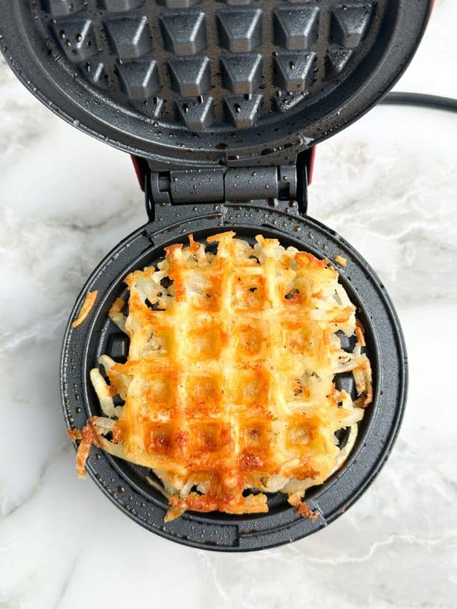 Hash Brown Waffle Recipe Food Lovin Family