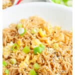 Bowl of ramen noodles.