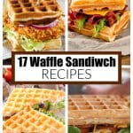 Waffle sandwich recipes.