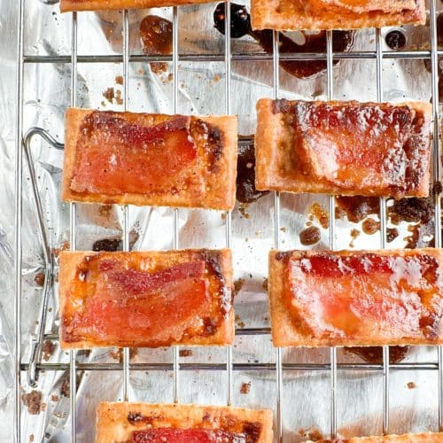 Easy Candied Bacon Crackers Food Lovin Family