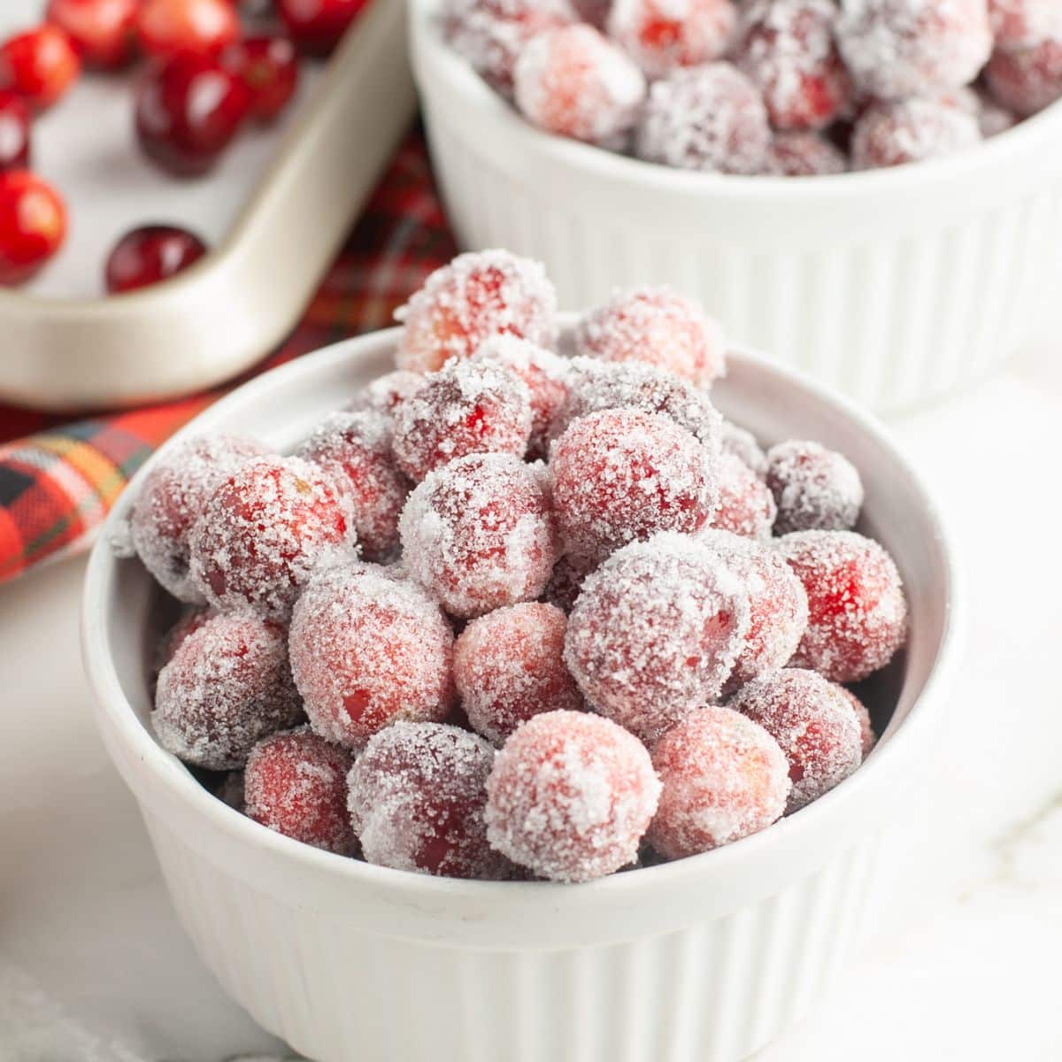 Easy Sugared Cranberries Recipe - How to Make Sugared Cranberries