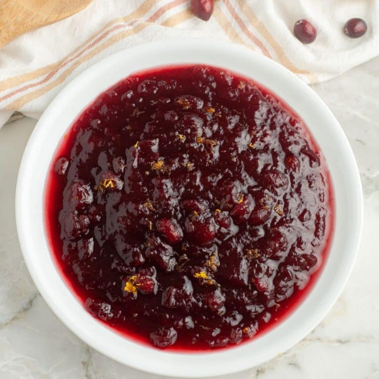 Easy Canned Cranberry Sauce Recipe (Tastes Like Homemade) - Food Lovin