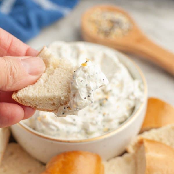 Easy Bagel Dip Recipe Food Lovin Family