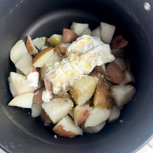 Mashed Red Skin Potatoes - Food Lovin Family