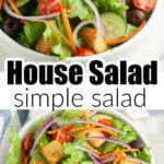 Bowl of salad.
