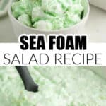 Bowl of sea foam salad.