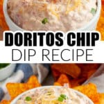 Bowl of Doritos dip.