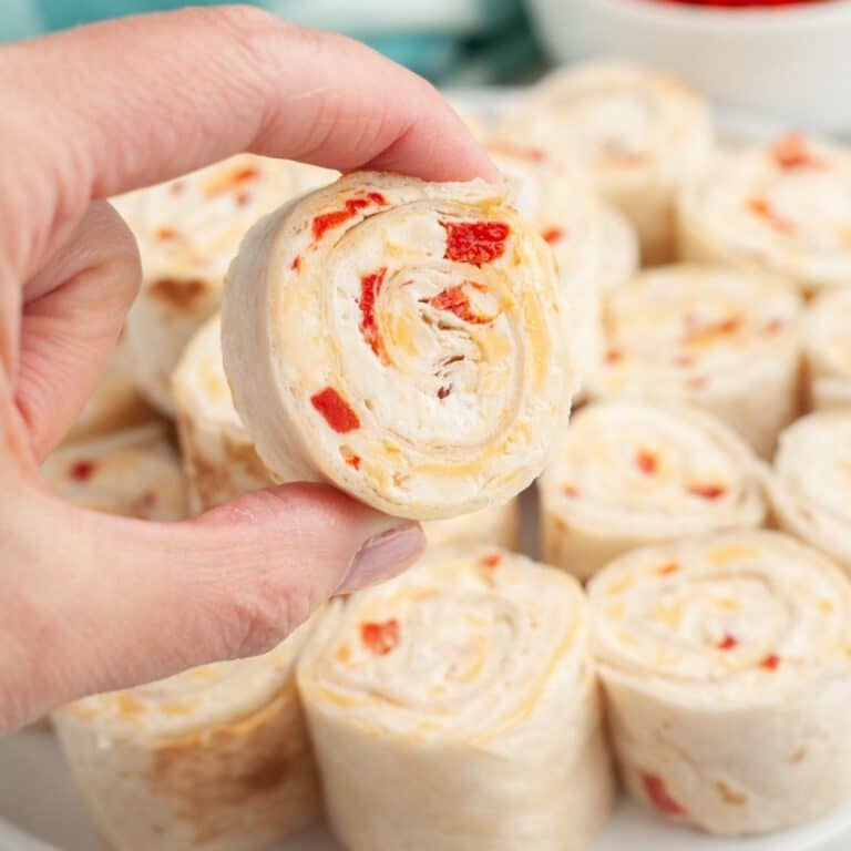 Pimento Cheese Pinwheels - Food Lovin Family