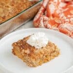 Pumpkin dump cake.